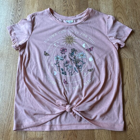 Self Esteem Pink Celestial Top Sun Moon Size Small - Picture 1 of 7